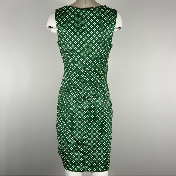 **NWT Smashed Lemon Green/White Patterned Midi Dress Size S - Picture 3 of 15